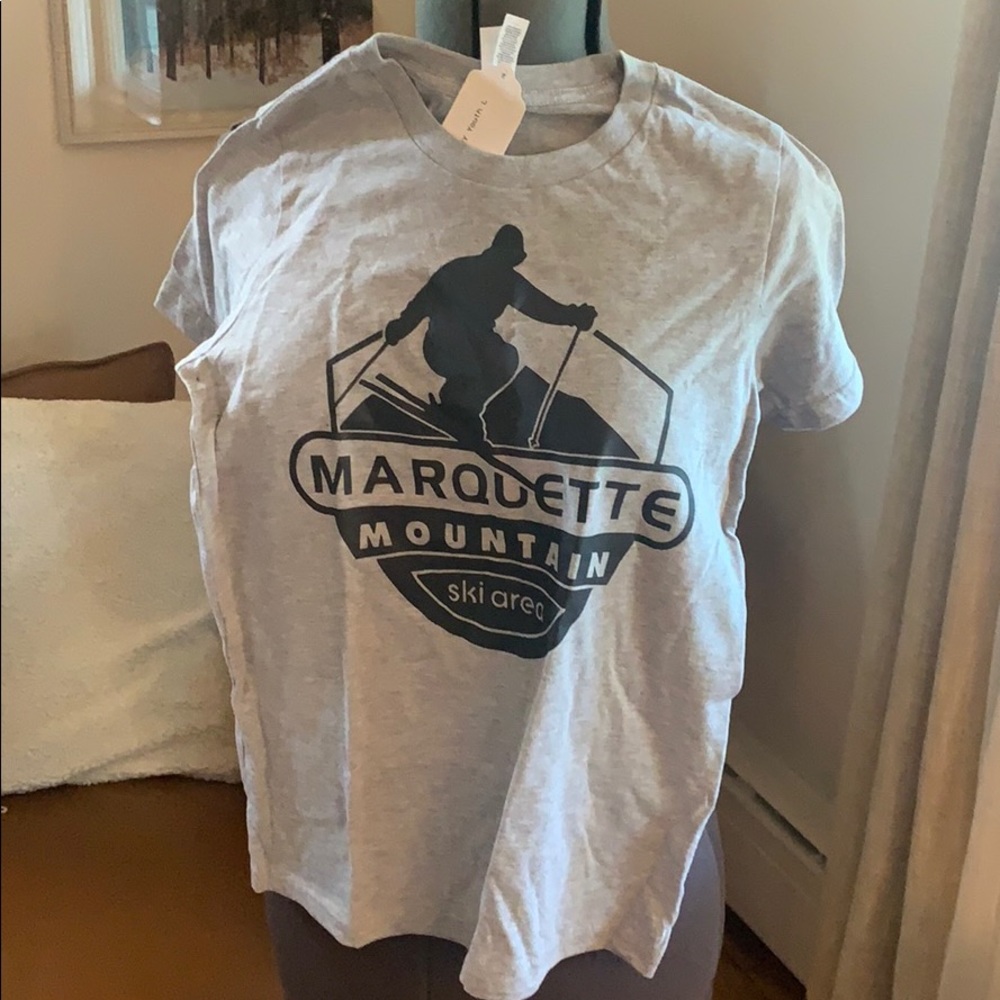 Marquette Mountain Ski Area YOUTH tshirt